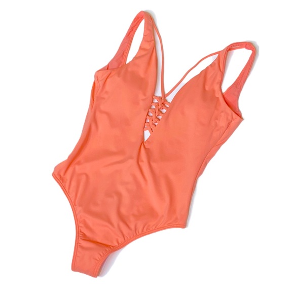 O'Neill Swim Oneill Xs Womens Salt Water Macrame One Piece Swimsuit Monokini Bathing Suit